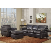 Chester Stationary Leather Sofa or Set