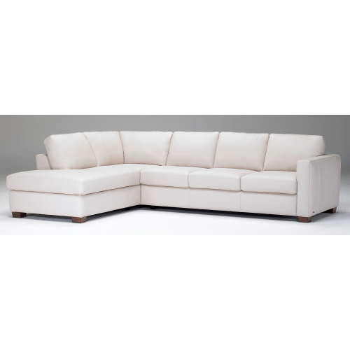 Natuzzi Editions B735 Cesare Leather Sectional Sofa CLOSEOUT ONLY 1 AVAILABLE 
