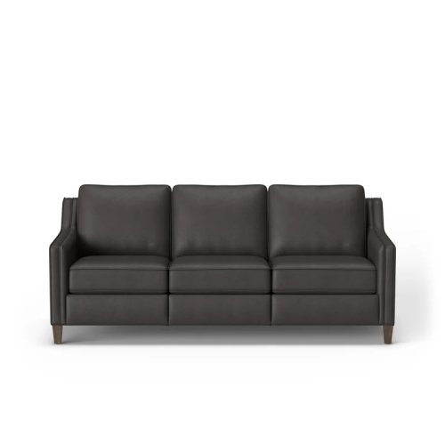 Flexsteel Finley Power Inclining Leather Sofa or Stationary Leather Sofa Set (Back Is Stationary On Recliners)