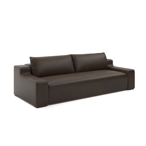 California Deep Seating Leather Sofa And Set