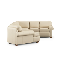 Flexsteel Thornton Stationary Leather Sectional