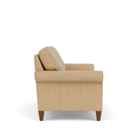 Flexsteel Westside Stationary Leather Sectional