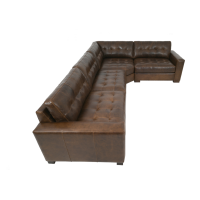 Milan Leather Sectional