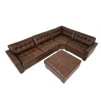 Milan Leather Sectional