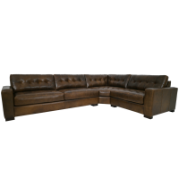 Milan Leather Sectional