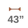 43" Deep Seating