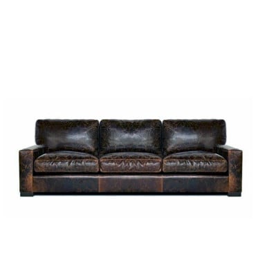 Max Deep or Regular Seating Leather Sofa or Set