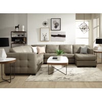 Briar Leather Sectional