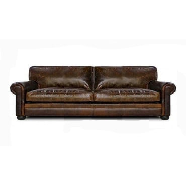 Lanister Oversized Seating Leather Sofa or Set