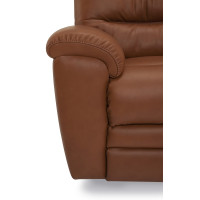 Kaela Power Reclining Leather Sectional - Available With Power Headrest | Power Lumbar