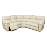 Stara Reclining Leather Sectional With Or Without Power Recliners