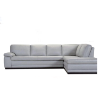 Gale Stationary Leather Sectional
