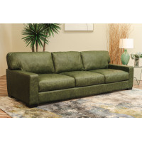 Max Deep or Regular Seating Leather Sofa or Set