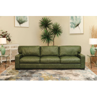 Max Deep or Regular Seating Leather Sofa or Set