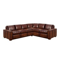 Alia Leather Sectional