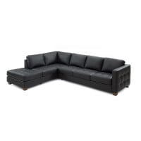 Briar Leather Sectional