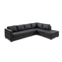 Briar Leather Sectional