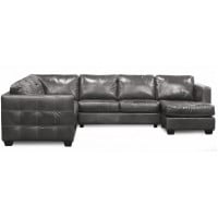 Briar Leather Sectional