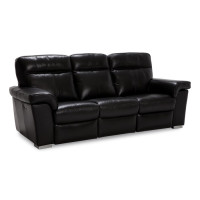 Bethra Power Reclining Leather Sofa or Set with With Power Tilt Headrest