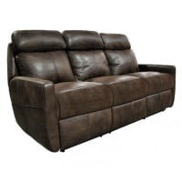 Ravelle Reclining Leather Sofa or Set - Available with Power Recline | Power Lumbar