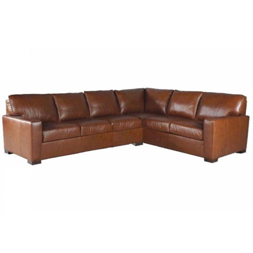 Brentora Leather Sectional