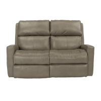 Flexsteel Catalina Power Reclining Leather Sofa or Set With Optional Power Tilt Headrest