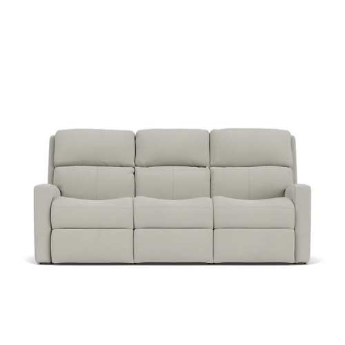 Flexsteel Catalina Power Reclining Leather Sofa or Set With Optional Power Tilt Headrest