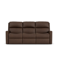 Flexsteel Catalina Power Reclining Leather Sofa or Set With Optional Power Tilt Headrest