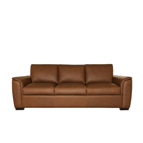 Flexsteel Henry Stationary Leather Sofa or Set In Stock Leather