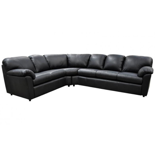 Callen Leather Sectional