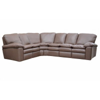Duren Reclining Leather Sectional - Available w/ Power Recliner