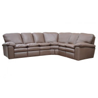 Duren Reclining Leather Sectional - Available w/ Power Recliner