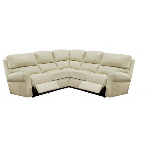 Barrow Cove Reclining Leather Sectional - Available with Power Recline | Power Lumbar