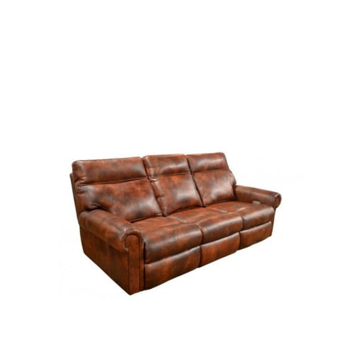 Cullan Reclining Leather Sofa or Set- Available With Power Recline | Power Tilt Headrest | Power Lumbar