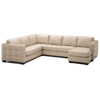Briar Leather Sectional