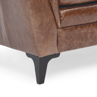 Silra Leather Sectional