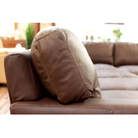 Max Deep or Regular Seating Leather Sofa or Set