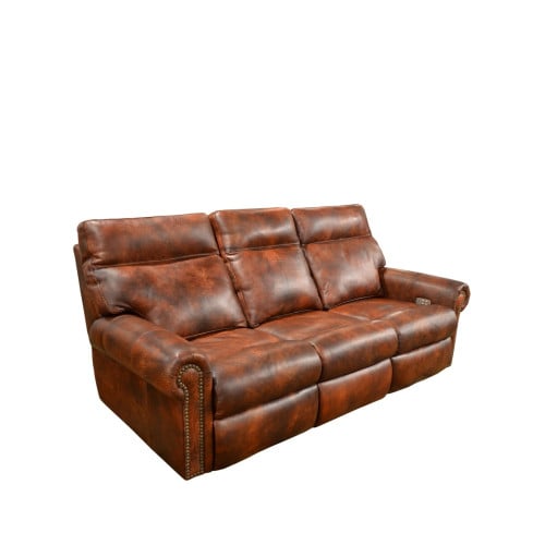 Ciela Reclining Leather Sofa or Set - Available With Power Recline | Power Tilt Headrest | Power Lumbar