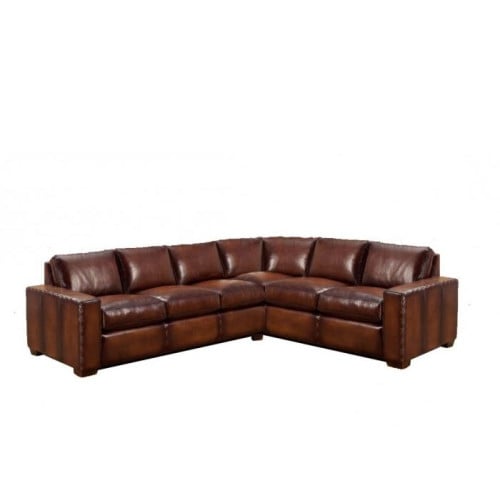 Alia Leather Sectional