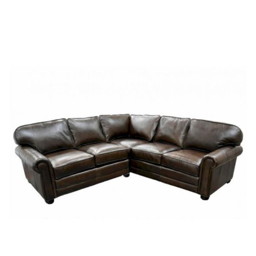 Auria Leather Sectional