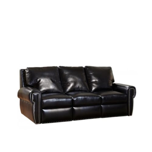 Dania Bay Reclining Leather Sofa or Set - Available with Power Recline | Power Lumber