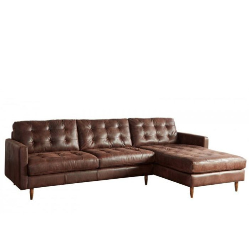 Sola Leather Sectional