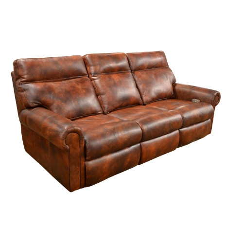 Cullan Reclining Leather Sofa or Set- Available With Power Recline | Power Tilt Headrest | Power Lumbar