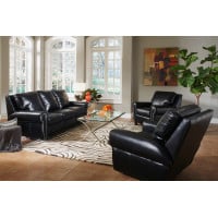 Dania Bay Reclining Leather Sofa or Set - Available with Power Recline | Power Lumber