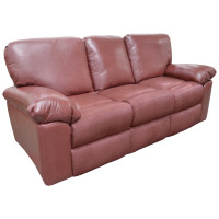 Edwyn Cove Reclining Or Stationary Leather Sofa or Set - Available with Power Recline | Power Lumbar