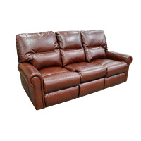 Venara Reclining Or Stationary Leather Sofa or Set - Available with Power Recline | Power Lumbar
