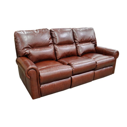 Venara Reclining Or Stationary Leather Sofa or Set - Available with Power Recline | Power Lumbar