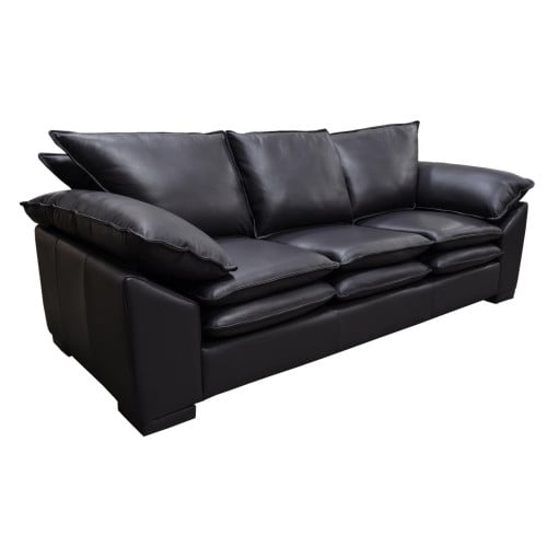 Brielle Leather Sectional