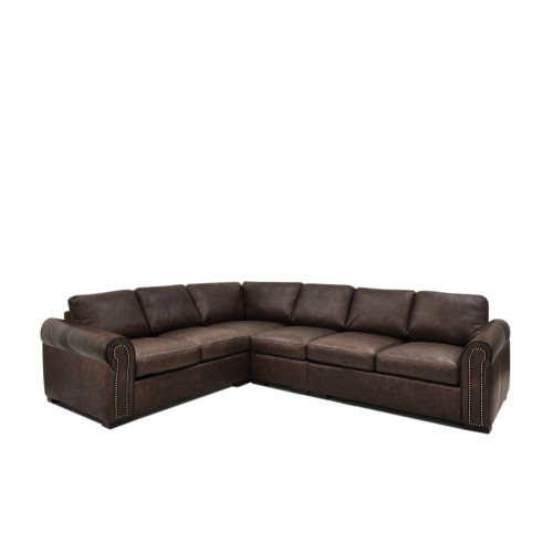 Sona Oversized (Deep Seating) Leather Sectional