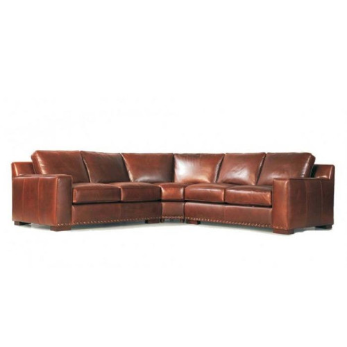 Sicelle Leather Sectional